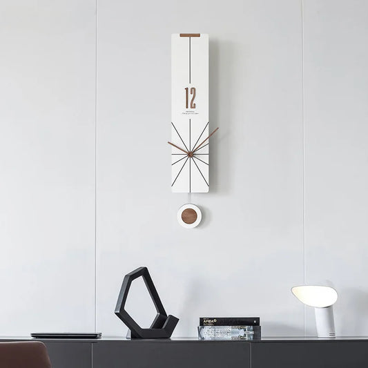 horloge murale jolie blanche